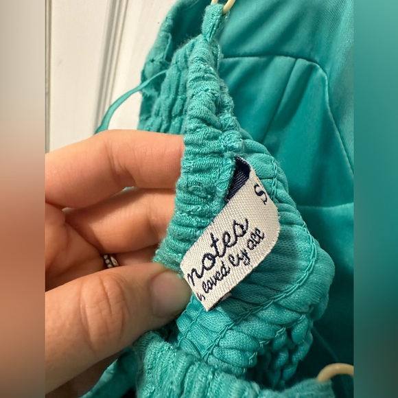 Size S blue notes dress - Picture 3 of 3